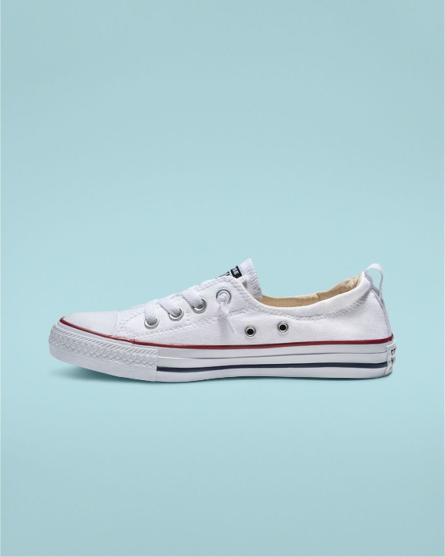 Slip On Tenisky Converse Chuck Taylor All Star Shoreline Damske Biele | SK N5MRK4